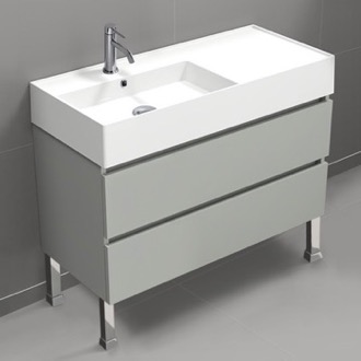 Bathroom Vanity Floor Standing Bathroom Vanity, Modern, 40